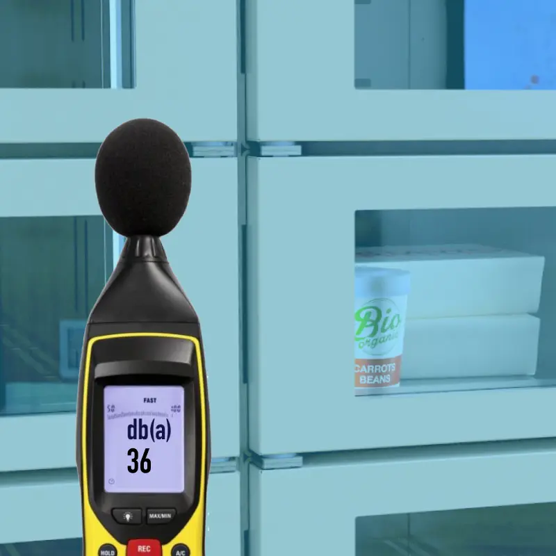 Lockerautomaat - stille werking